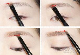 粗平眉图片,重塑面部轮廓的艺术